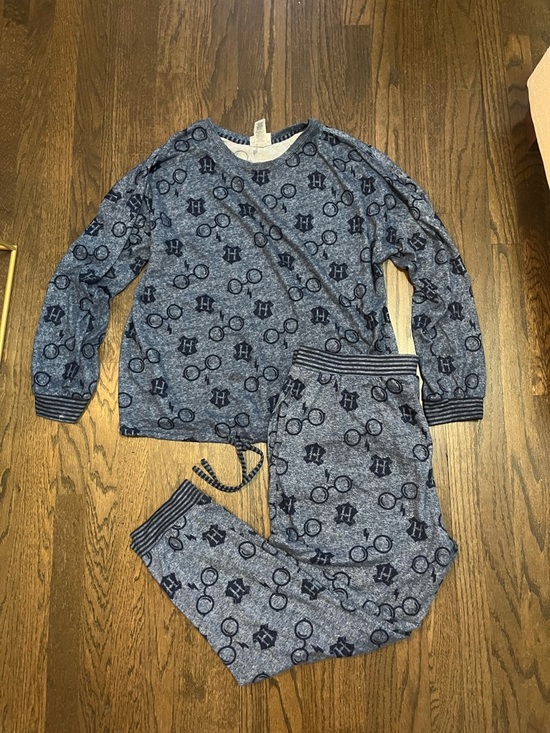 Wizarding World Of Harry Potter Other - Cozy Navy Blue Women’s Pajama Set - Long Sleeve Top & Jogger Pants